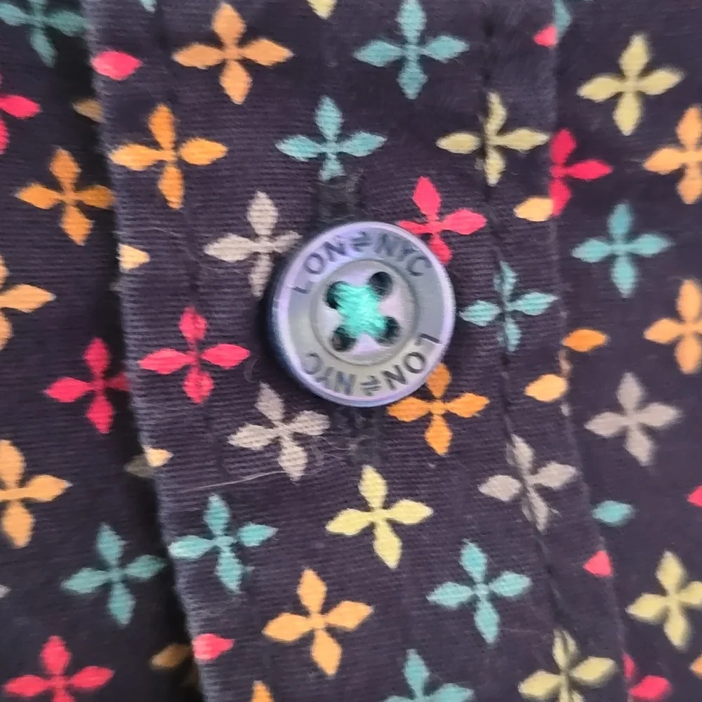 LON NYC Multicolor Short Sleeve Shirt - Picture 6 of 9